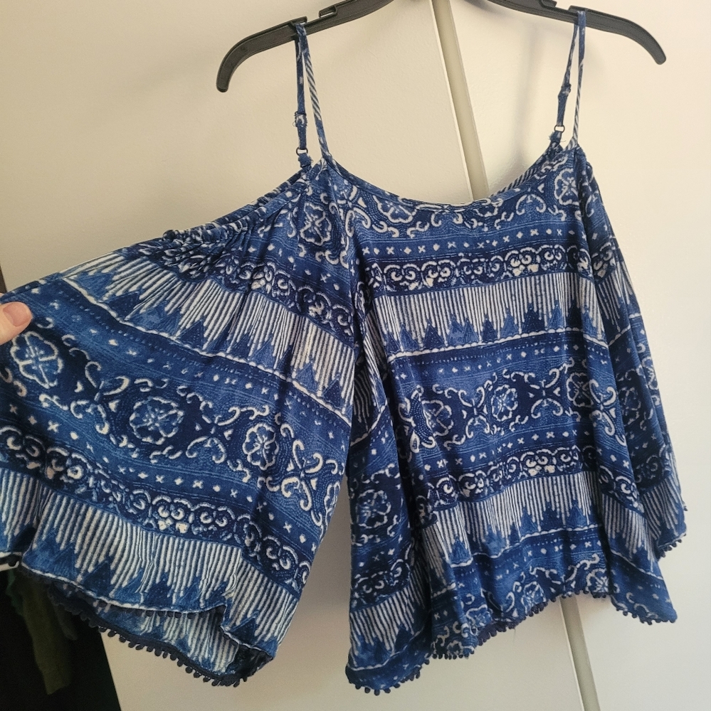 House of Harlow Boho Top Adjustable Straps